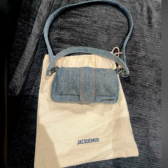 Jacquemus Le Bambimou Denim Shoulder Bag - Picture 1 of 7